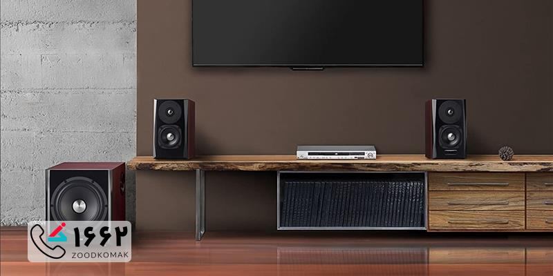 اتصال سینمای خانگی به تلویزیون با کابل HDMI 